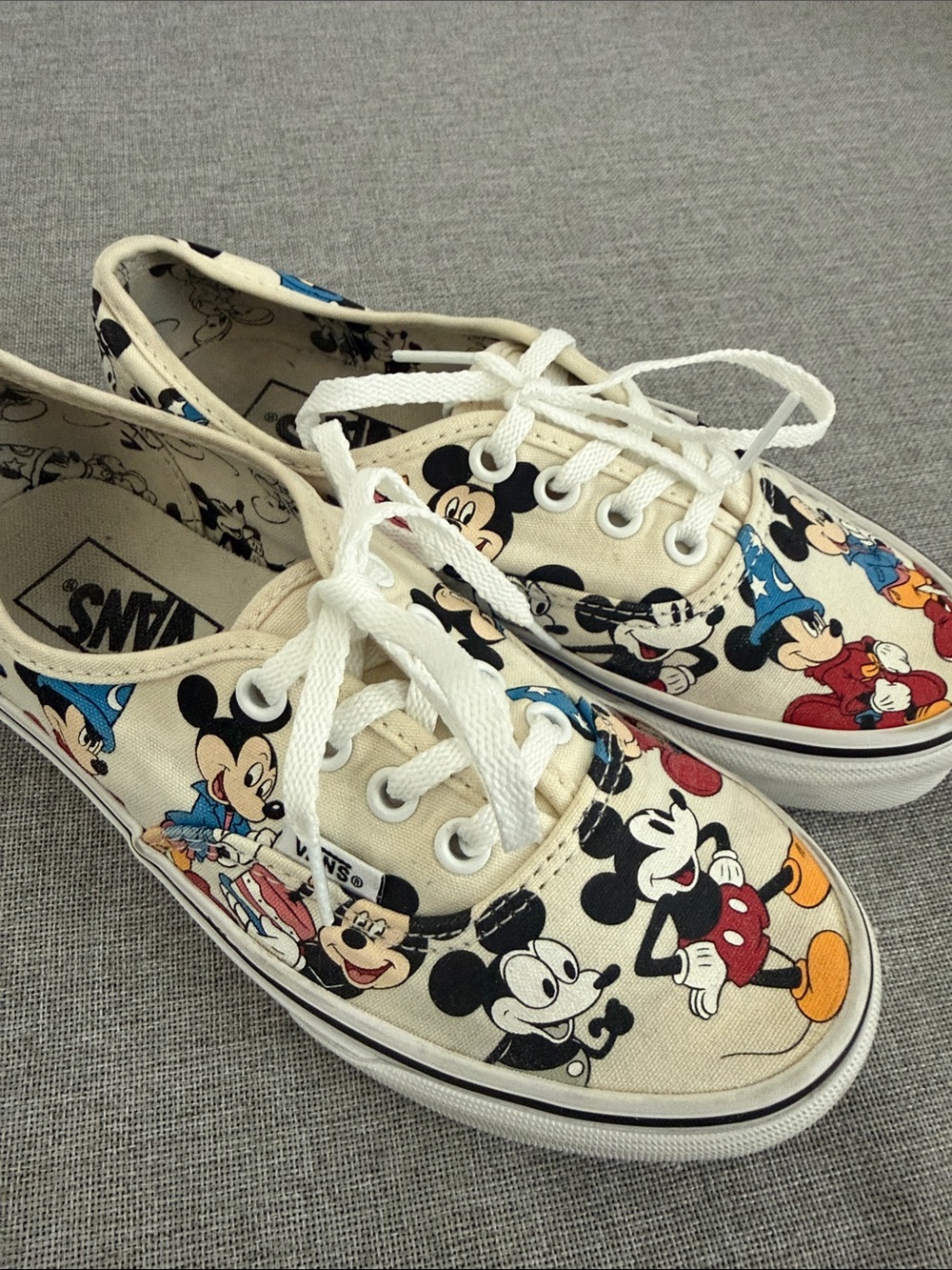 Vans Disney Mickey Mouse birthday Canvas Sneakers - Picture 9 of 11